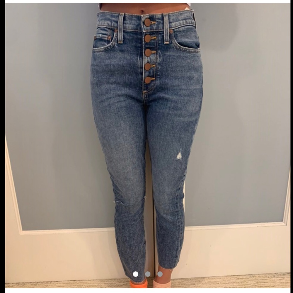Alice and Olivia High waisted jeans
